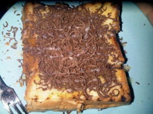 roti bakar coklat spesial
