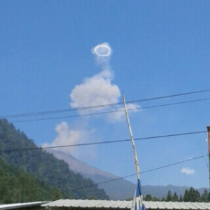 Cincin Asap Gunung Slamet