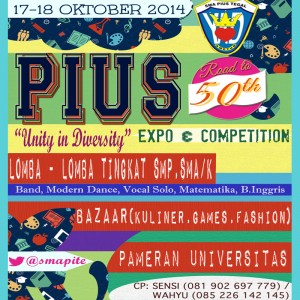 Pius Expo 2014, Tegal