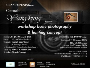 Workshop Fotografi Tegal