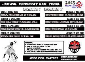 Jadwal Persekat 2015