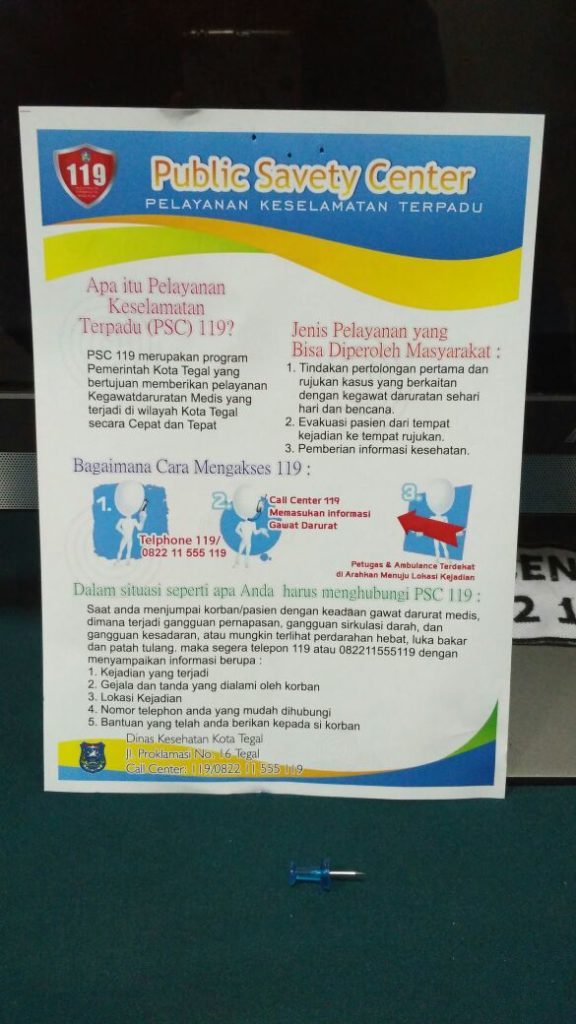 Public Safety Center Kota Tegal 