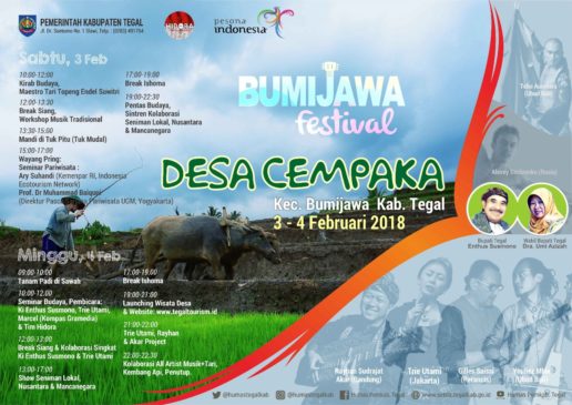 bumijawa festival Tegal 2018