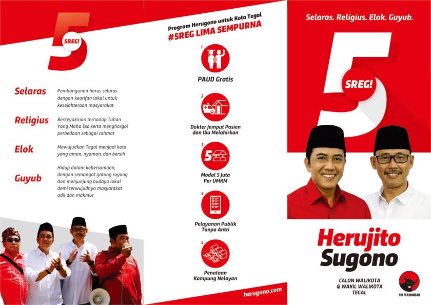 Visi Misi Bacalon Walikota Tegal nomer 5.2