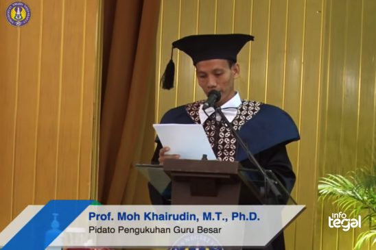 Moh. Khairudin Guru Besar UNY Asal Tegal